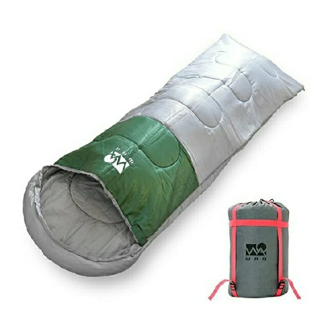 Snow Peak(スノーピーク)のYUTOさま専用　WAQ シュラフ　LとR(2枚) スポーツ/アウトドアのアウトドア(寝袋/寝具)の商品写真