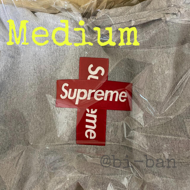 Supreme Cross Box Logo Hooded Sweatshirt