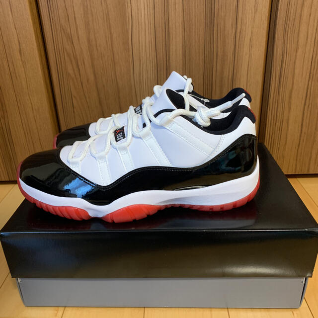 新品 AIR JORDAN 11 RETRO LOW 27.5cm ジムレッド