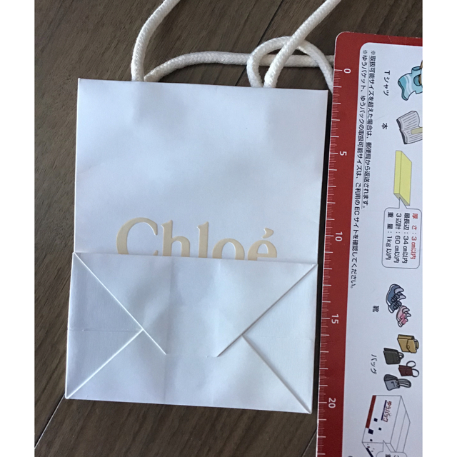 Chloe(クロエ)のクロエ　ジルスチュアート　紙袋 レディースのバッグ(ショップ袋)の商品写真