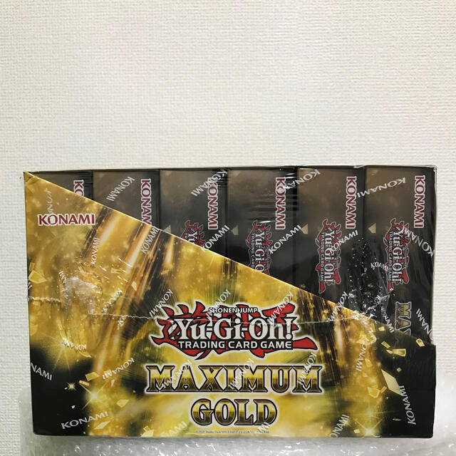 KONAMI(コナミ)の【1カートン6BOX】遊戯王 EU版 Maximum Gold シュリンク付き  エンタメ/ホビーのトレーディングカード(その他)の商品写真