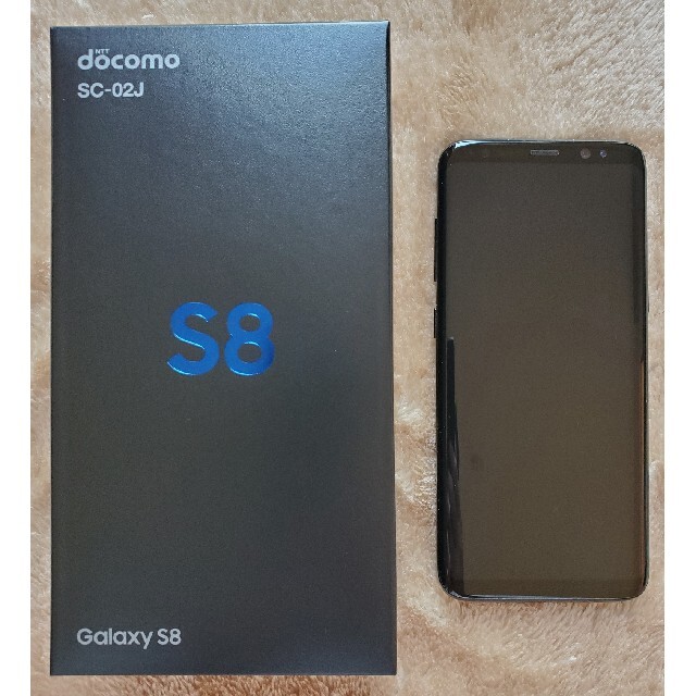 Galaxy S8 ６４ＧＢ black DOCOMO - スマートフォン本体