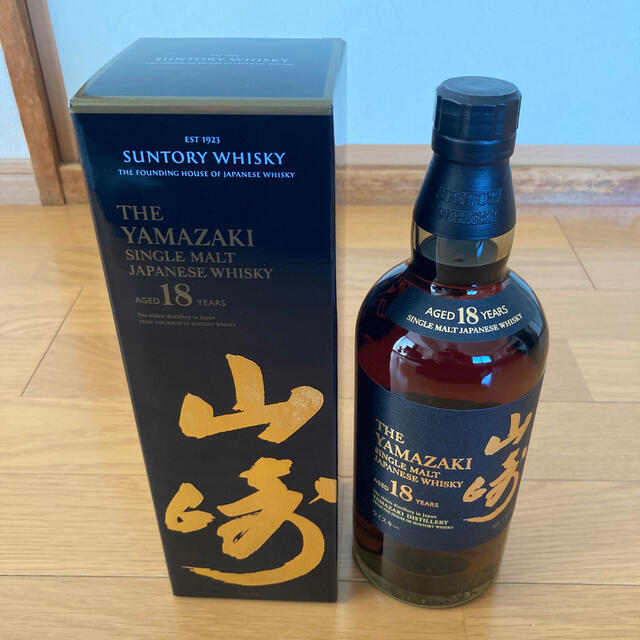 山崎18年 新品未開封(未開栓) 箱入り ウイスキー | www.jarussi.com.br