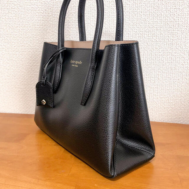 新品 ケイトスペード kate spade ハンドバッグ HUGHES ブラック 黒