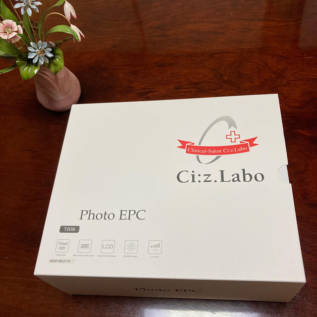 脱毛新品未使用 シーズラボ 美顔器&脱毛器 フォト EPC Ci:Z.Labo A1