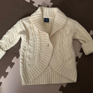 ベビーギャップ(babyGAP)のbaby gap カーディガン　12-18months(カーディガン/ボレロ)