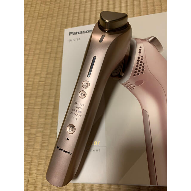 Panasonic 仕舞い EH-ST97 美顔器 ローズゴールド 取扱説明書付き Panasonic 仕舞い EH-ST97 美顔器 ローズゴールド 取扱説明書付き
