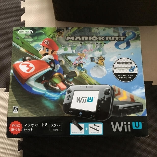 Wii U Wii U すぐに遊べるマリオカート8セット クロ Wii U Wupskagの通販 By ショップ ウィーユーならラクマ