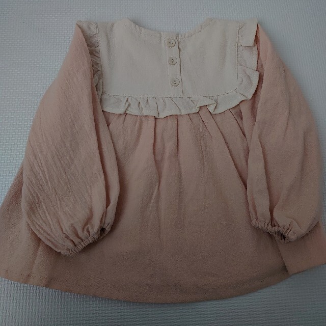 futafuta(フタフタ)のフタフタ futafuta 花柄 襟レーストップス 95 キッズ/ベビー/マタニティのキッズ服女の子用(90cm~)(ブラウス)の商品写真