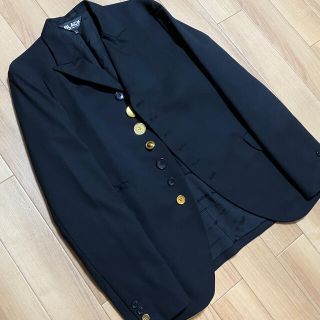 ブラックコムデギャルソン(BLACK COMME des GARCONS)の★BLACK COMME des GARÇONS ランダムボタンジャケット★(テーラードジャケット)