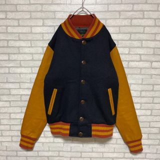 チャンピオン(Champion)の【希少】Champion チャンピオン アワードジャケット スタジャン 牛革(スタジャン)