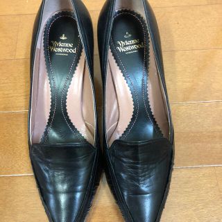 ヴィヴィアンウエストウッド(Vivienne Westwood)のヴィヴィアンウエストウッドハイヒールパンプス☆新品・未使用☆サイズ35☆黒(ハイヒール/パンプス)