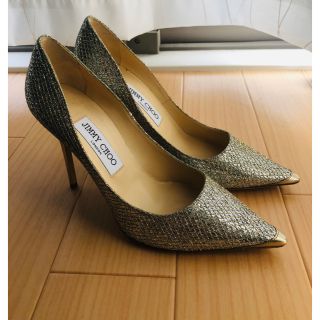 ジミーチュウ(JIMMY CHOO)のjimmychoo 　グリッターパンプス(ハイヒール/パンプス)