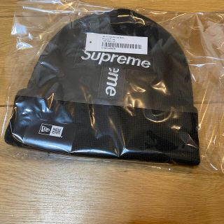 シュプリーム(Supreme)のsupreme cross box log beanie black ビーニー(ニット帽/ビーニー)