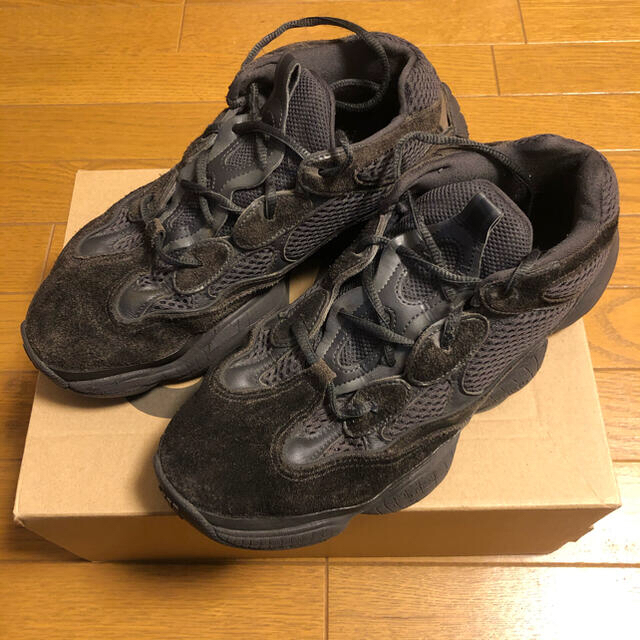 【最終価格】yeezyboost 500 utility blackイージーブースト