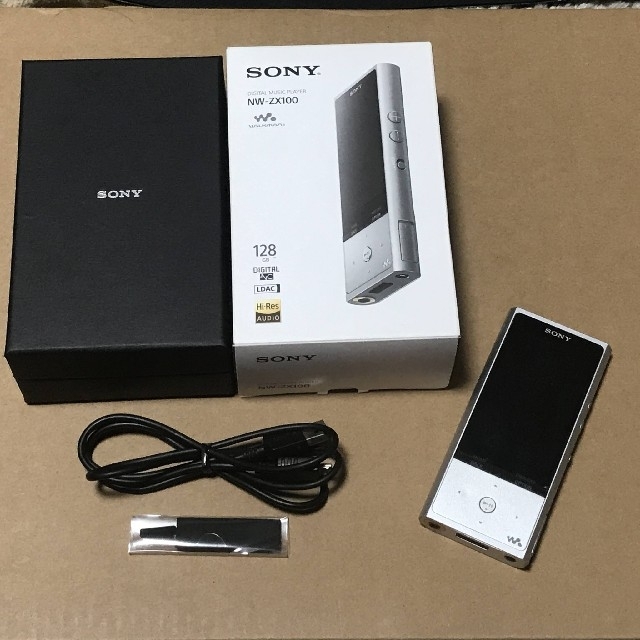 SONY(ソニー)のSONY NW-ZX100 128GB スマホ/家電/カメラのオーディオ機器(ポータブルプレーヤー)の商品写真