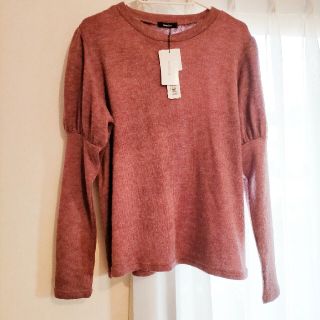 メルロー(merlot)のまりりん様専用 メルロー ニット パープル バルーン(ニット/セーター)