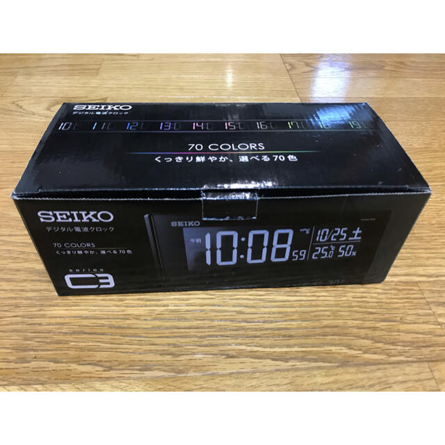 セイコー 目覚まし時計 電波 交流式 DL305K SEIKO 新品