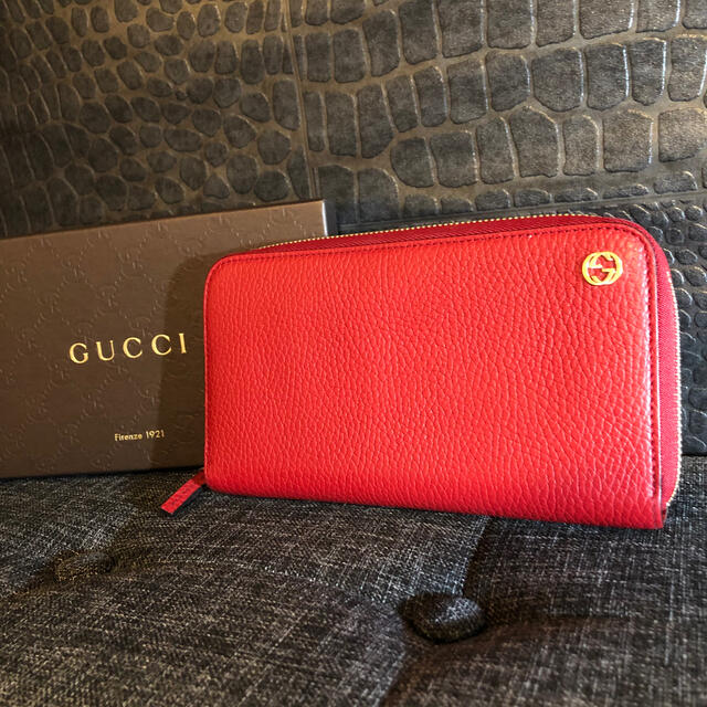 Gucci(グッチ)の新品同様 GUCCI 長財布   インターロッキングG レディースのファッション小物(財布)の商品写真