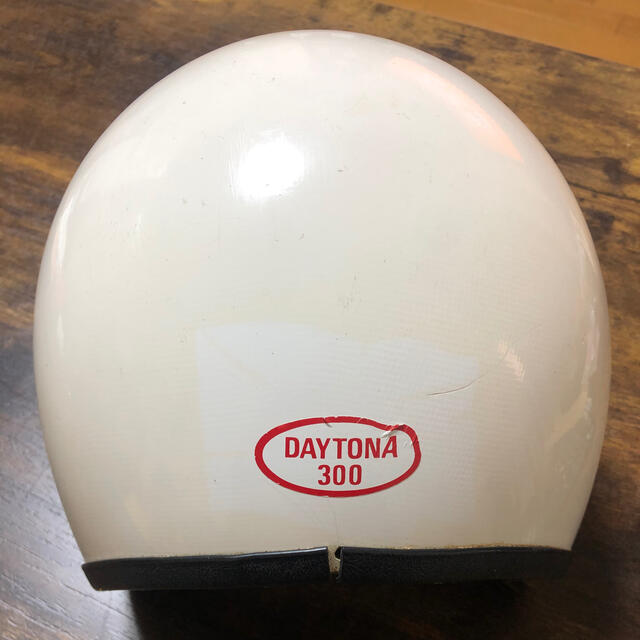 TOYS McCOY(トイズマッコイ)の60's DAYTONA 300 ビンテージヘルメット White 白 自動車/バイクのバイク(ヘルメット/シールド)の商品写真