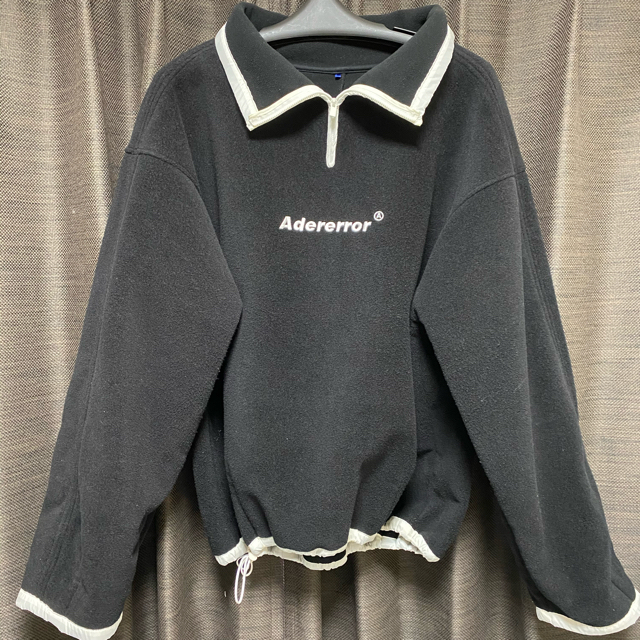 Phlannelフランネル18AW ADERERROR アーダーエラー ハーフジップフリース　黒