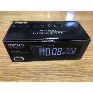 セイコー(SEIKO)のセイコー 目覚まし時計 電波 交流式 DL305K SEIKO 新品(置時計)