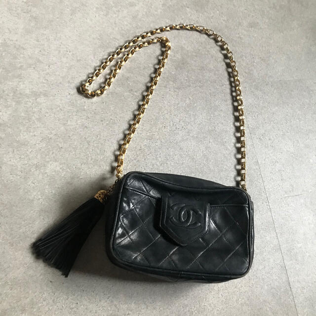 vintage CHANEL チェーンバッグ