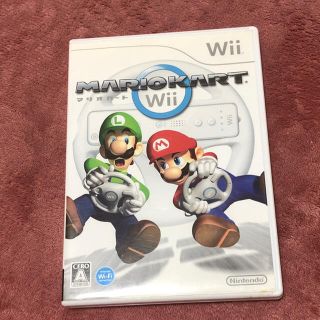 ウィー(Wii)のWii ソフト　マリオカート(家庭用ゲームソフト)