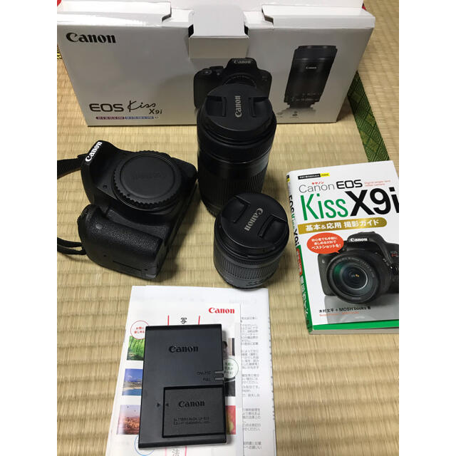 デジタル一眼※値下げ　CANON EOS KISS x9i　Wズームレンズキット +おまけ