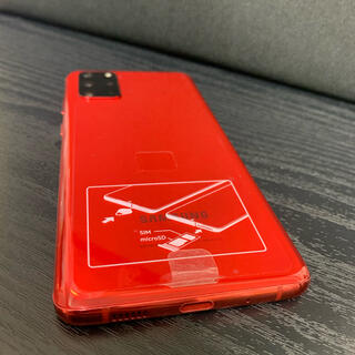 サムスン(SAMSUNG)のGalaxy S20+5G 256GB Aura Red SIMフリー(スマートフォン本体)