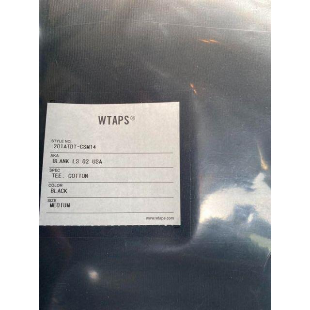 20SS★WTAPS★BLANK LS 02 USA/TEE. COTTON★M