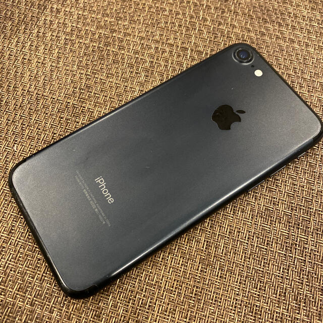 スマートフォン/携帯電話お値下げ！iPhone７　ブラック　32GB