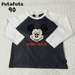 ディズニー(Disney)のフタフタ futafuta ミッキー トレーナー 90(Tシャツ/カットソー)