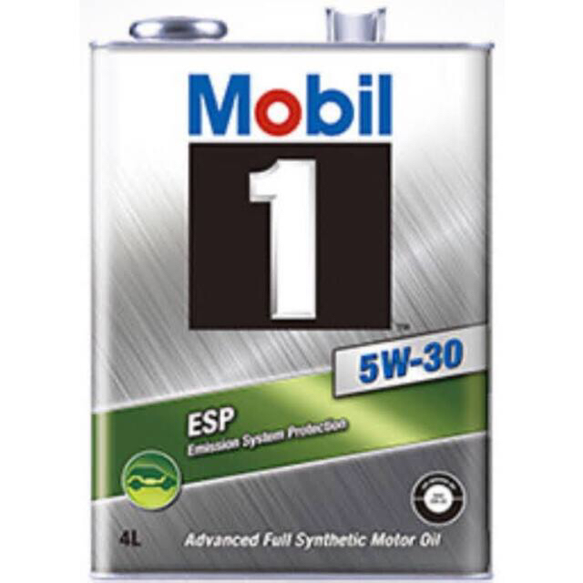 全国送料無料 4L×6本 Mobil1 ESP 5W-30 エンジンオイルメンテナンス用品