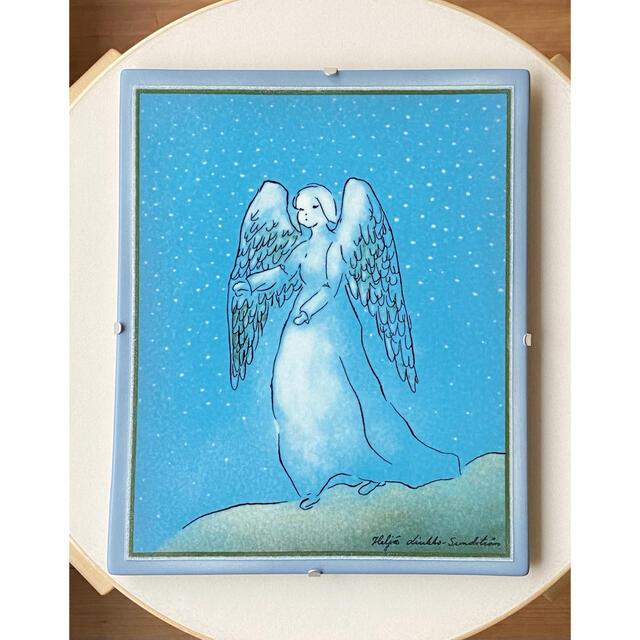 My Own Angel 2004年 アラビア ヘルヤ 陶板画 - インテリア小物