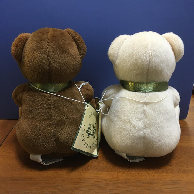 Harrods(ハロッズ)のハロッズ　くま　2体 エンタメ/ホビーのおもちゃ/ぬいぐるみ(ぬいぐるみ)の商品写真