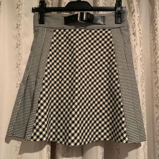 ザラ(ZARA)のmars様専用！ZARA ザラ プリーツスカート 新品同様 千鳥格子(ミニスカート)