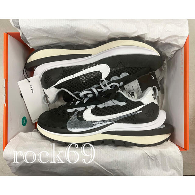 国内正規★sacai x Nike VaporWaffle Black 28.5メンズ