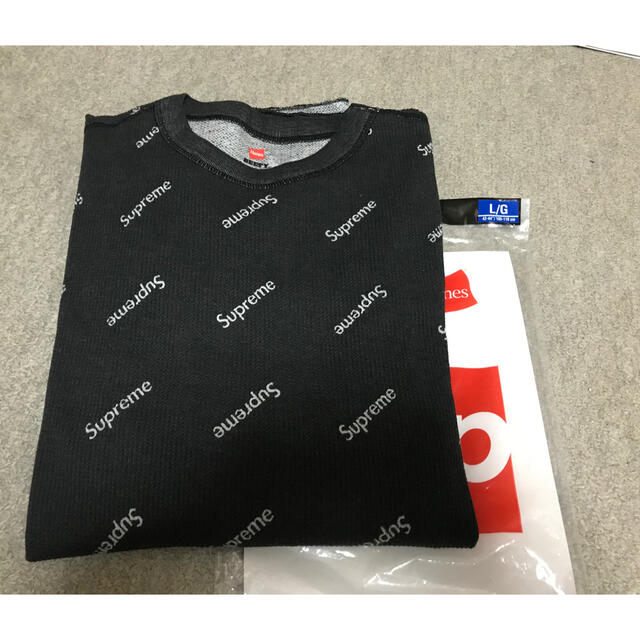 Supreme(シュプリーム)のSupreme Hanes thermal crew & pant セット メンズのトップス(Tシャツ/カットソー(七分/長袖))の商品写真