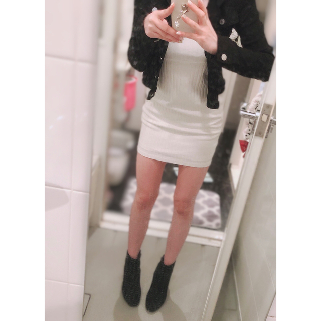 ワンピース ミニスカート セシルマクビー 好きさん | フリマアプリ ラクマ