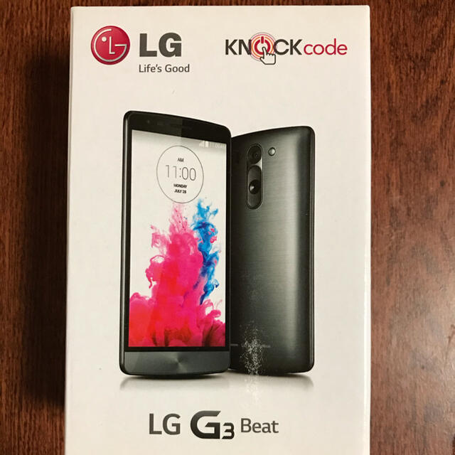 【新品未使用】LG G3 Beat UQモバイル