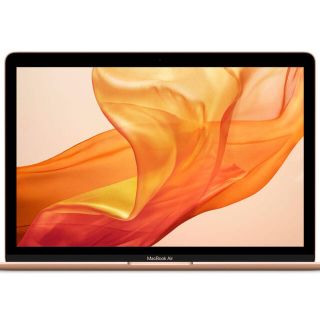 マック(Mac (Apple))のMacbook air ゴールド 13.3/i5/1.6G/8GB/128GB(ノートPC)