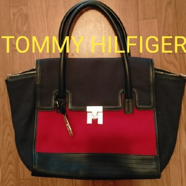 TOMMY HILFIGER(トミーヒルフィガー)のトミーヒルフィガー　ハンドバッグ　トートバッグ レディースのバッグ(ハンドバッグ)の商品写真