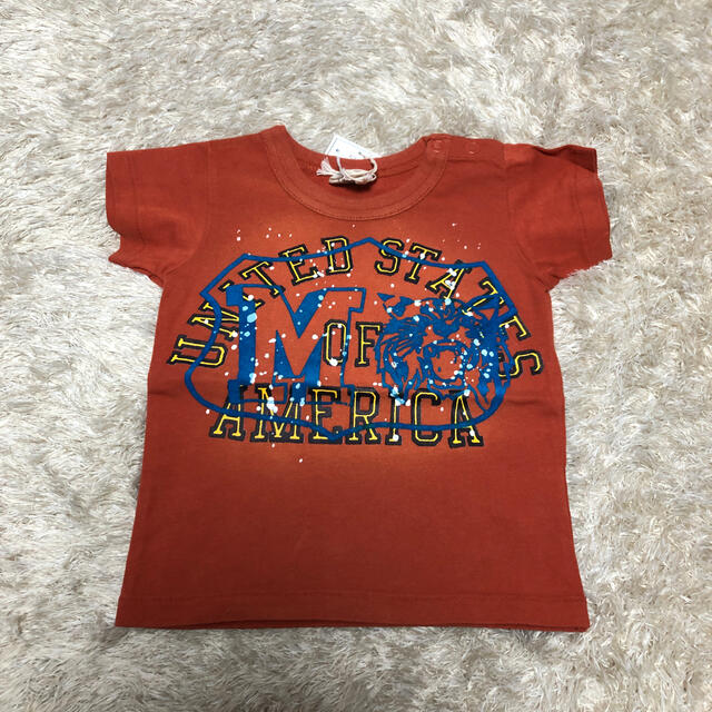 F.O.KIDS(エフオーキッズ)の【新品】F.O.KIDS 半袖Tシャツ　80サイズ キッズ/ベビー/マタニティのベビー服(~85cm)(Ｔシャツ)の商品写真