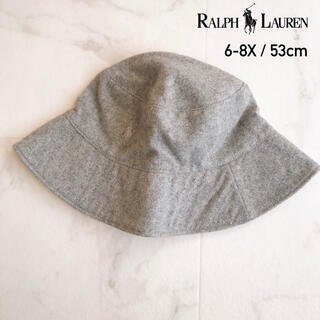 ラルフローレン(Ralph Lauren)の新品未使用 4-7歳 53cm ラルフローレン ウール ハット 帽子 ポニー刺繍(帽子)