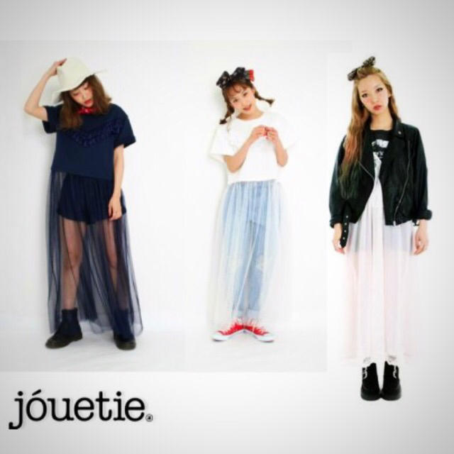 jouetie(ジュエティ)のjouetie♡チュールキャミワンピ レディースのワンピース(ロングワンピース/マキシワンピース)の商品写真