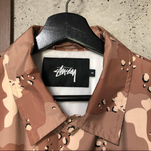 stussy デザート迷彩(カモ柄)コーチジャケット 3