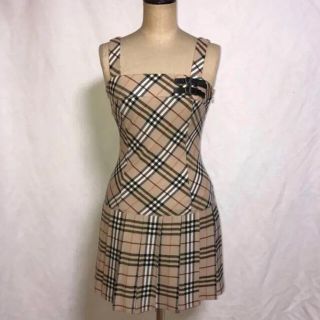 バーバリーブルーレーベル(BURBERRY BLUE LABEL)のバーバリー　ブルーレーベル　ノバチェック(ひざ丈ワンピース)