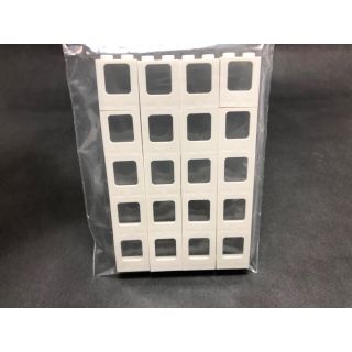 レゴ(Lego)の【新品未使用】レゴ　Lさ 窓　ウィンドウ　パネル　1x2x2 ホワイト　20個(知育玩具)