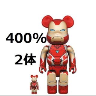 メディコムトイ(MEDICOM TOY)のBE@RBRICK IRON MAN MARK 85 100% 400％ 2個(その他)